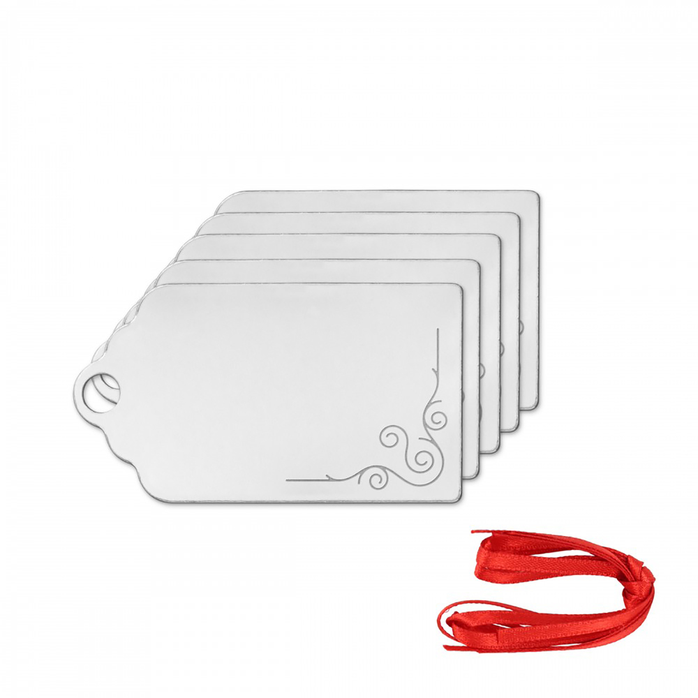Metal Stamping Blanks DIY Gift Tag Project Kit, 16g - ImpressArt